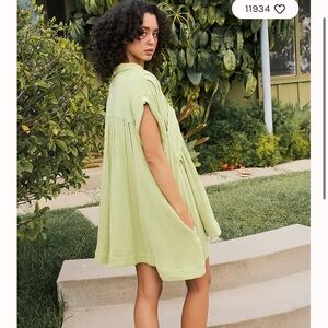 Free people not so basic shirtdress tunic small